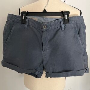 Adriano Goldschmied AG "The Tristan" Gray Straight Tailored Shorts Size 28R